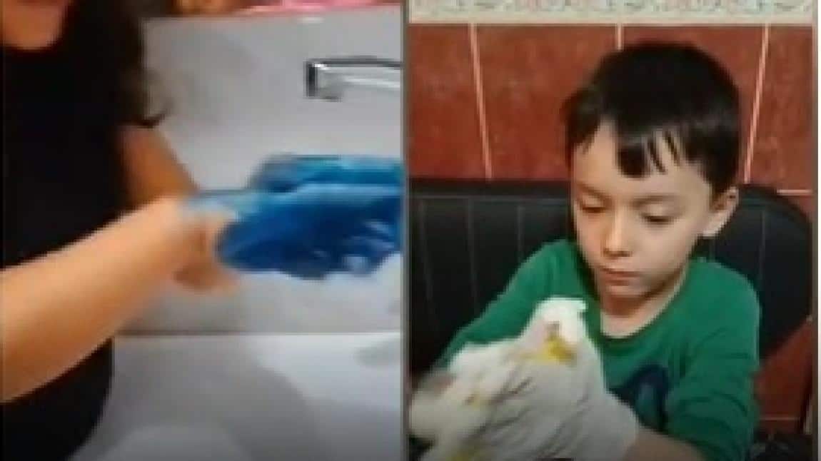 Minik Eller Temizlikle Buluştu: Anasınıfı B Sınıfı El Yıkama Eğitimi Aldı